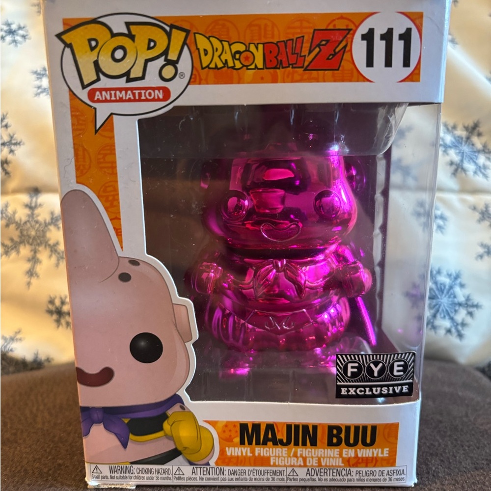 Funko Pop! Dragon Ball Z Majin Buu Shiny Pink Vinyl
